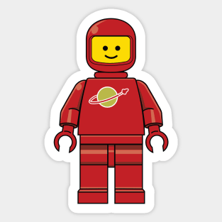 Lego Retro Space Minifig Sticker